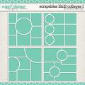 Scrapables: 12x12 Collages 1 Layered Templates by Amber Scrapables: 12x12 Collages 1 Layered Templates by Amber