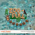 A Zoo-full of Smiles {alphas} by Sweet Doll designs A Zoo-full of Smiles {alphas} by Sweet Doll designs