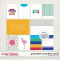 Paradise: Pocket Cards | Designed by Soco Paradise: Pocket Cards | Designed by Soco