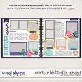 Monthly Highlights: August {layered templates} by Blagovesta Gosheva