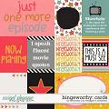 Binge worthy: cards by Amanda Yi & Meagan's Creations
