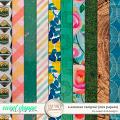 Captured Glimmers: A Summer Campnic {mix papers} by Sweet Doll designs