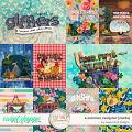 Captured Glimmers: A Summer Campnic {cards} by Sweet Doll designs