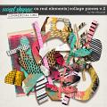 CU REALISTIC ELEMENTS | COLLAGE PIECES V.2 by The Nifty Pixel