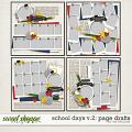 SCHOOL DAYS V.2 | PAGE DRAFTS by The Nifty Pixel SCHOOL DAYS V.2 | PAGE DRAFTS by The Nifty Pixel