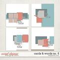 Cards & Words No. 6 | Designed by Soco Cards & Words No. 6 | Designed by Soco