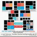 Cindy's Layered Templates - Builder Block Backgrounds: Set 13 by Cindy Schneider