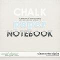 Class Notes Alpha by Becca Bonneville Class Notes Alpha by Becca Bonneville