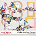 Scholar: Teacher Clusters by Meagan's Creations