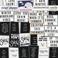 Antisnowcial: Cards by Erica Zane Antisnowcial: Cards by Erica Zane