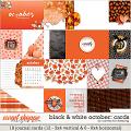 Black & White: October Journal Cards by Connection Keeping Black & White: October Journal Cards by Connection Keeping
