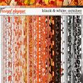 Black & White: October Paper Pack by Connection Keeping Black & White: October Paper Pack by Connection Keeping