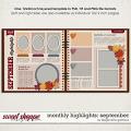Monthly Highlights: September {layered templates} by Blagovesta Gosheva
