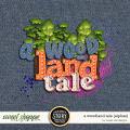 Once Upon a Story: A Woodland Tales {alphas} by Sweet Doll designs
