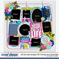 Cindy's Layered Templates - All In One Single 30: Living Our Best Life by Cindy Schneider Cindy's Layered Templates - All In One Single 30: Living Our Best Life by Cindy Schneider