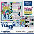 Cindy's Layered Templates - All In One Single 31: Five Goals by Cindy Schneider Cindy's Layered Templates - All In One Single 31: Five Goals by Cindy Schneider