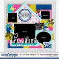 Cindy's Layered Templates - All in One Single 33: Home Sweet Home by Cindy Schneider Cindy's Layered Templates - All in One Single 33: Home Sweet Home by Cindy Schneider