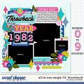 Cindy's Layered Templates - All in One Single 34: Throwback by Cindy Schneider Cindy's Layered Templates - All in One Single 34: Throwback by Cindy Schneider
