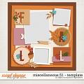 Miscellaneous 51 Template by Digital Scrapbook Ingredients Miscellaneous 51 Template by Digital Scrapbook Ingredients