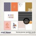 Hocus Pocus: Pocket Cards | Designed by Soco Hocus Pocus: Pocket Cards | Designed by Soco