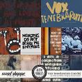 Creative Chronicles: Vox Tenebrarum Cards by Little Butterfly Wings & Studio Basic 