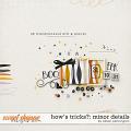 How's Tricks?: Minor Details by Allison Pennington How's Tricks?: Minor Details by Allison Pennington