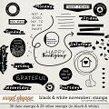 Black & White: November Stamps by Connection Keeping Black & White: November Stamps by Connection Keeping