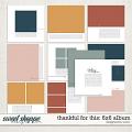 Thankful For This: 6x6 Template Album | Designed by Soco Thankful For This: 6x6 Template Album | Designed by Soco