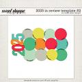 2025 In Review Template #2 by Studio Basic