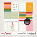 Make A List: Pocket Cards | Designed by Soco Make A List: Pocket Cards | Designed by Soco