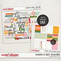 Make A List: Bundle | Designed by Soco