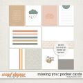 Missing You: Pocket Cards | Designed by Soco Missing You: Pocket Cards | Designed by Soco