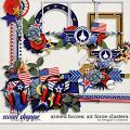 Armed Forces: Air Force Clusters by Meagan's Creations Armed Forces: Air Force Clusters by Meagan's Creations