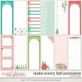 Make Merry 3x8 Journalers by Traci Reed Make Merry 3x8 Journalers by Traci Reed