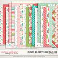 Make Merry 6x8 Papers by Traci Reed