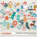 Christmas Baubles Stickers by Becca Bonneville Christmas Baubles Stickers by Becca Bonneville
