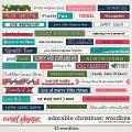 Adorable Christmas Wordbits by Connection Keeping Adorable Christmas Wordbits by Connection Keeping