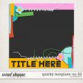 Quirky template no. 52 by Amanda Yi Quirky template no. 52 by Amanda Yi