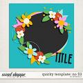 Quirky template no. 53 by Amanda Yi Quirky template no. 53 by Amanda Yi