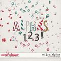 Oh Joy: Alphas by River Rose Designs Oh Joy: Alphas by River Rose Designs