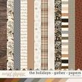 The Holidays - Gather | Papers - by Kris Isaacs Designs The Holidays - Gather | Papers - by Kris Isaacs Designs
