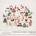 A Winter Story: Christmas - Stickers by Red Ivy Design