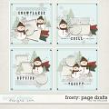 FROSTY | PAGE DRAFTS by The Nifty Pixel FROSTY | PAGE DRAFTS by The Nifty Pixel