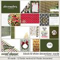 Black & White: December Journal Cards by Connection Keeping Black & White: December Journal Cards by Connection Keeping