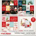 Holiday Magic Cards Bundle & FWP by Digital Scrapbook Ingredients Holiday Magic Cards Bundle & FWP by Digital Scrapbook Ingredients