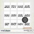 Monthly Vol. 7 - French | Designed by Soco Monthly Vol. 7 - French | Designed by Soco