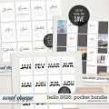 Hello 2026: Pocket Bundle (French) | Designed by Soco