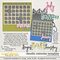 Doodle Calendar Template by Connection Keeping Doodle Calendar Template by Connection Keeping