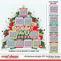 Cindy's Layered Templates - Christmas Single 26: Holiday Faves by Cindy Schneider Cindy's Layered Templates - Christmas Single 26: Holiday Faves by Cindy Schneider
