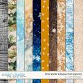 Little Snow Village {mix papers} by Sweet Doll designs Little Snow Village {mix papers} by Sweet Doll designs